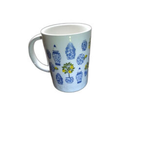 Gooseberry Moon Lemon Tree and Pottery Ceramic 20 oz Coffee Mug